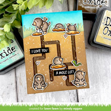 Carica l'immagine nel visualizzatore di Gallery, Lawn Fawn-Clear Stamps- a mole lot of love add-on