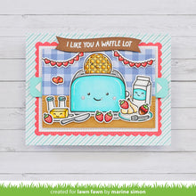 Lade das Bild in den Galerie-Viewer, Lawn Fawn -a waffle lot - clear stamp set - Design Creative Bling