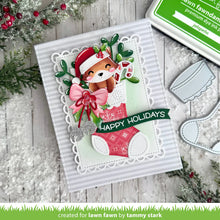 Charger l'image dans la galerie, Lawn Fawn - christmas stocking - lawn cuts - Design Creative Bling