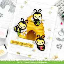 Load image into Gallery viewer, Lawn Fawn-Clear Stamps- henry's build-a-sentiment: honey bee