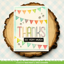 Load image into Gallery viewer, Lawn Fawn - giant outlined thanks lawn cuts - lawn cuts - Design Creative Bling