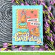 Load image into Gallery viewer, Lawn Fawn - scripty birthday outline add-on - lawn cuts - Design Creative Bling