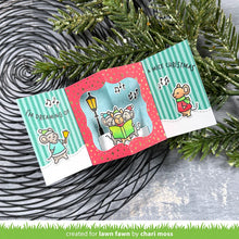 Load image into Gallery viewer, Lawn Fawn - Clear Acrylic Stamps - caroling mice - Design Creative Bling