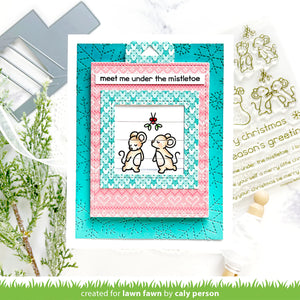 Lawn Fawn - christmas before 'n afters - clear stamp set - Design Creative Bling