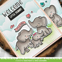 Carica l'immagine nel visualizzatore di Gallery, Lawn Fawn - elephant parade add-on - clear stamp set - Design Creative Bling