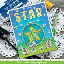 Load image into Gallery viewer, Lawn Fawn - embroidery hoop star add-on - Lawn Cuts - Dies - Design Creative Bling