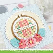Carica l'immagine nel visualizzatore di Gallery, Lawn Fawn -embroidery hoop - Lawn Cuts - Dies - Design Creative Bling