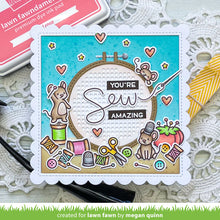 Cargar imagen en el visor de la galería, Lawn Fawn - sew very mice - clear stamp set - Design Creative Bling