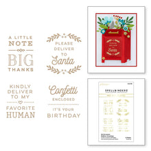 Lade das Bild in den Galerie-Viewer, Spellbinders - Glimmer Hot Foil Plates - ALL-OCCASION MAILBOX GREETINGS GLIMMER HOT FOIL PLATE FROM THE PARCEL & POST COLLECTION - Design Creative Bling