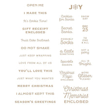 Lade das Bild in den Galerie-Viewer, Spellbinders - Glimmer Hot Foil Plates - CHRISTMAS MAGIC GLIMMER HOT FOIL PLATE FROM THE TINSEL TIME COLLECTION - Design Creative Bling