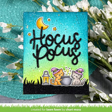 Load image into Gallery viewer, Lawn Fawn-Clear Stamps- hocus purr-cus!