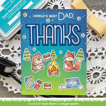 Load image into Gallery viewer, Lawn Fawn - giant outlined thanks lawn cuts - lawn cuts - Design Creative Bling