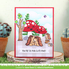 Carica l'immagine nel visualizzatore di Gallery, Lawn Fawn - porcu-pine for you - clear stamp set - Design Creative Bling