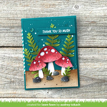 Carica l'immagine nel visualizzatore di Gallery, Lawn Fawn - happy mushrooms - lawn cuts - Design Creative Bling