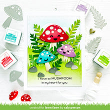 Carica l'immagine nel visualizzatore di Gallery, Lawn Fawn - happy mushrooms - lawn cuts - Design Creative Bling