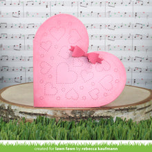 Carica l'immagine nel visualizzatore di Gallery, Lawn Fawn - heart pouch dotted hearts add-on - lawn cuts - Design Creative Bling