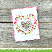 Lade das Bild in den Galerie-Viewer, Lawn Fawn - magic heart messages - clear stamp set - Design Creative Bling