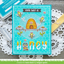 Load image into Gallery viewer, Lawn Fawn - honeycomb stencil - lawn cuts - Design Creative Bling