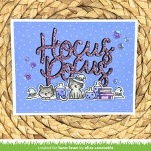 Load image into Gallery viewer, Lawn Fawn-Clear Stamps- hocus purr-cus!