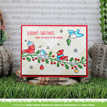 Load image into Gallery viewer, Lawn Fawn - holly leaves border - lawn cuts - Design Creative Bling