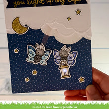 Load image into Gallery viewer, Lawn Fawn-Clear Stamps- i like cute moths