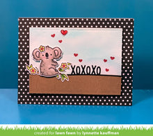 Load image into Gallery viewer, Lawn Fawn -XOXOXO line Border - Lawn Cuts - Dies - Design Creative Bling