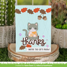 Load image into Gallery viewer, Lawn Fawn - scripty thanks outline - lawn cuts