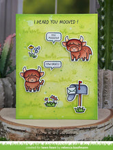 Load image into Gallery viewer, Lawn Fawn-Clear Stamps- highland cows! add-on