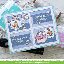 Charger l'image dans la galerie, Lawn Fawn - keep on swimming add-on - clear stamp set - Design Creative Bling