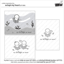 Lade das Bild in den Galerie-Viewer, Lawn Fawn - octopi my heart - clear stamp set - Design Creative Bling