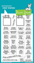 Cargar imagen en el visor de la galería, Lawn Fawn - love poems - clear stamp set - Design Creative Bling