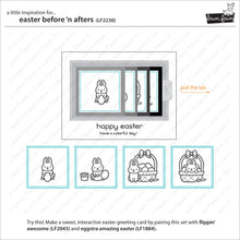 Load image into Gallery viewer, Lawn Fawn - easter before 'n afters - clear stamp set - Design Creative Bling