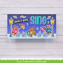 Load image into Gallery viewer, Lawn Fawn - here for you bear - clear stamp set - Design Creative Bling