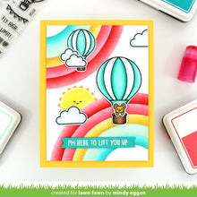 Lade das Bild in den Galerie-Viewer, Lawn Fawn - corner rainbow stencils - lawn cuts - Design Creative Bling