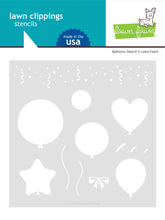 Load image into Gallery viewer, Lawn Fawn - balloons stencil - lawn cuts - Design Creative Bling