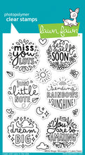 Load image into Gallery viewer, Lawn Fawn - more magic messages - clear stamp set - Design Creative Bling