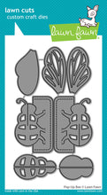 Carica l'immagine nel visualizzatore di Gallery, Lawn Fawn - pop-up bee - Lawn Cuts - Dies - Design Creative Bling