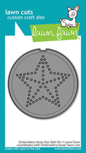 Load image into Gallery viewer, Lawn Fawn - embroidery hoop star add-on - Lawn Cuts - Dies - Design Creative Bling
