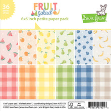 Load image into Gallery viewer, Lawn Fawn - fruit salad petite paper pack - 6 x 6 Petite Paper Pack - Design Creative Bling