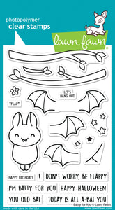 Lawn Fawn - Batty For You - clear stamp set - Design Creative Bling