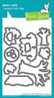 Lawn Fawn - Wild Wolves - lawn cuts - Design Creative Bling