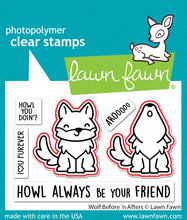 Load image into Gallery viewer, Lawn Fawn - wolf before &#39;n afters - lawn cuts - Design Creative Bling
