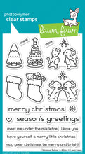 Load image into Gallery viewer, Lawn Fawn - christmas before 'n afters - clear stamp set - Design Creative Bling