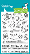 Load image into Gallery viewer, Lawn Fawn - winter birds - clear stamp set - Design Creative Bling