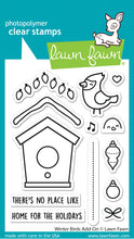 Load image into Gallery viewer, Lawn Fawn - winter birds add-on - clear stamp set - Design Creative Bling

