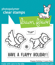 Charger l'image dans la galerie, Lawn Fawn - flappy holiday - clear stamp set - Design Creative Bling
