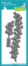 Load image into Gallery viewer, Lawn Fawn -  holly leaves border - lawn cuts - Design Creative Bling
