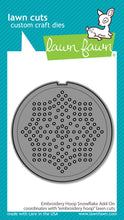 Carica l'immagine nel visualizzatore di Gallery, Lawn Fawn - Embroidery Hoop Snowflake Add-on - lawn cuts - Design Creative Bling
