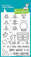 Carica l'immagine nel visualizzatore di Gallery, Lawn Fawn - little snow globe: dog - clear stamp set - Design Creative Bling