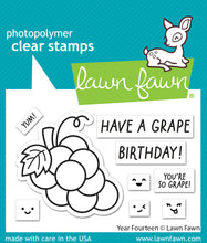 Cargar imagen en el visor de la galería, Lawn Fawn-Clear Stamps-year fourteen - Design Creative Bling